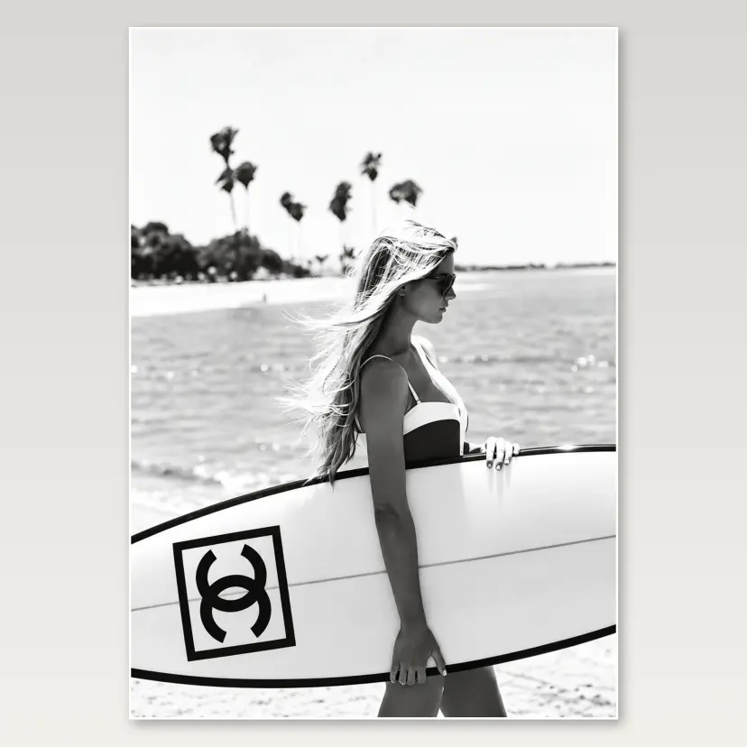 Beach Film A4 Poster