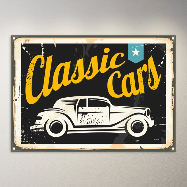 Vintage Poster | Classic Cars Poster