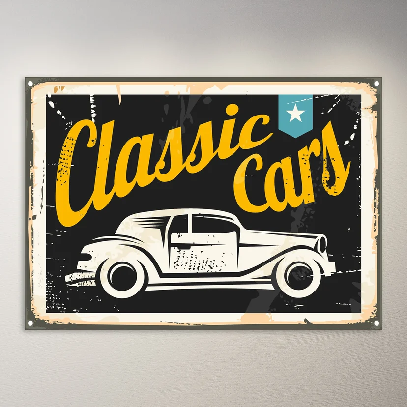 Vintage Poster | Classic Cars Poster