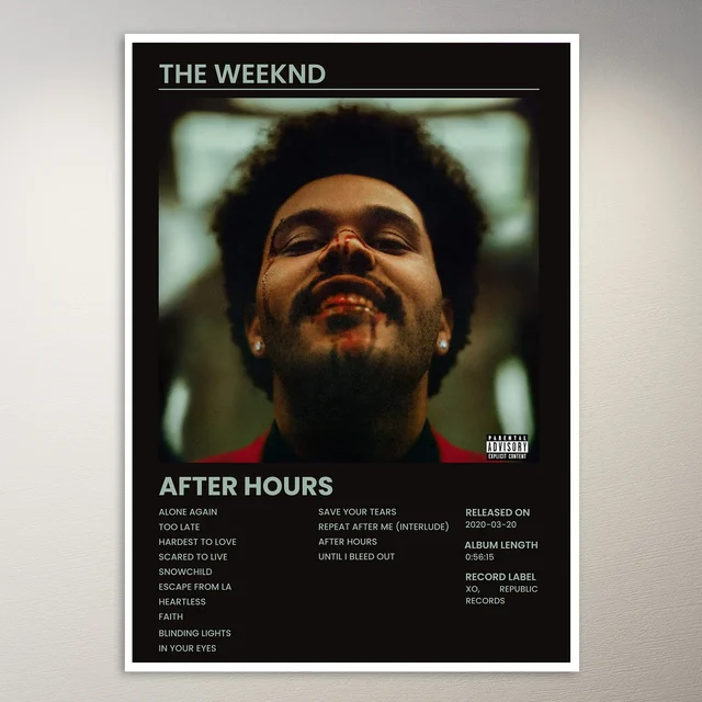 The Weeknd Poster