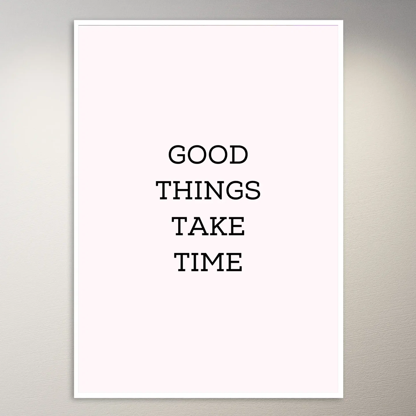 Motivational Quote Wall Poster