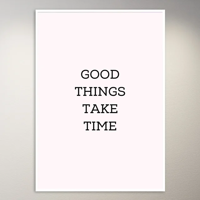 Motivational Quote Wall Poster