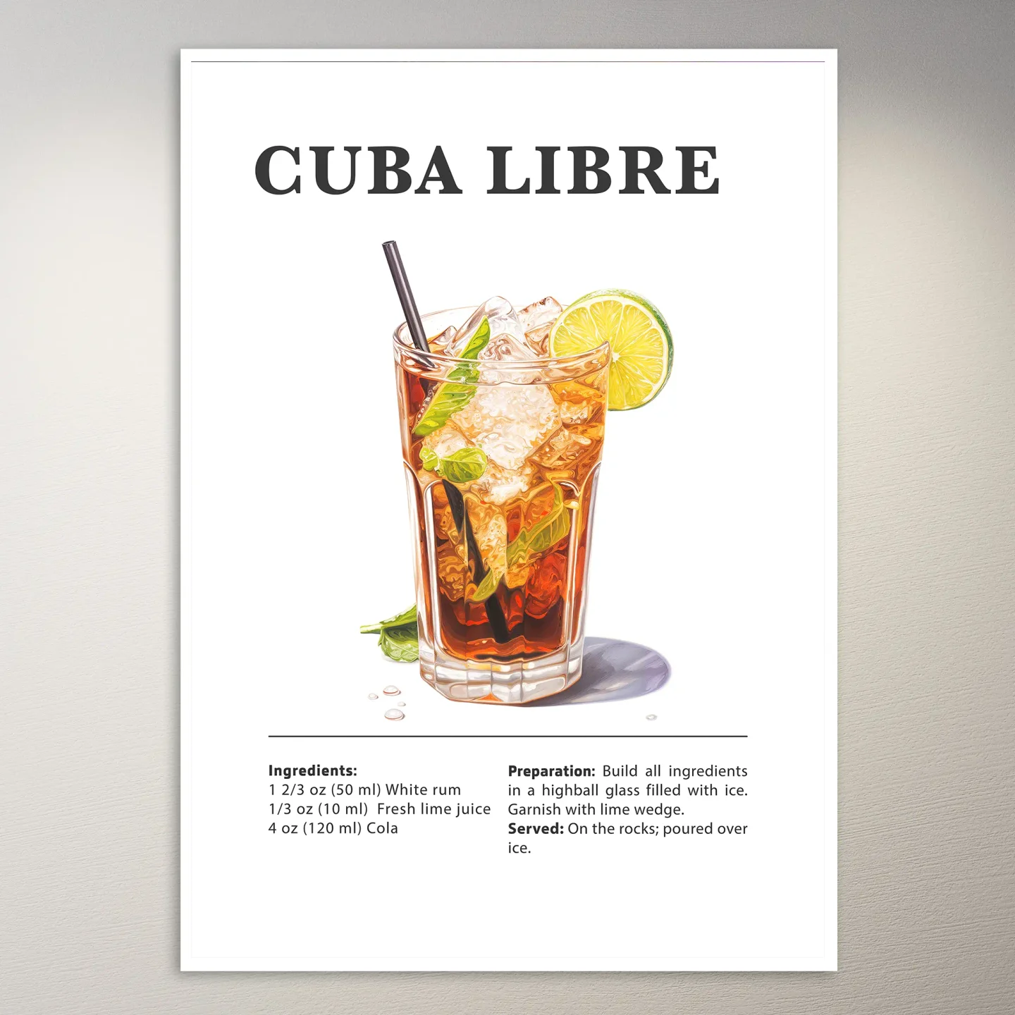 Cuba Libre Poster