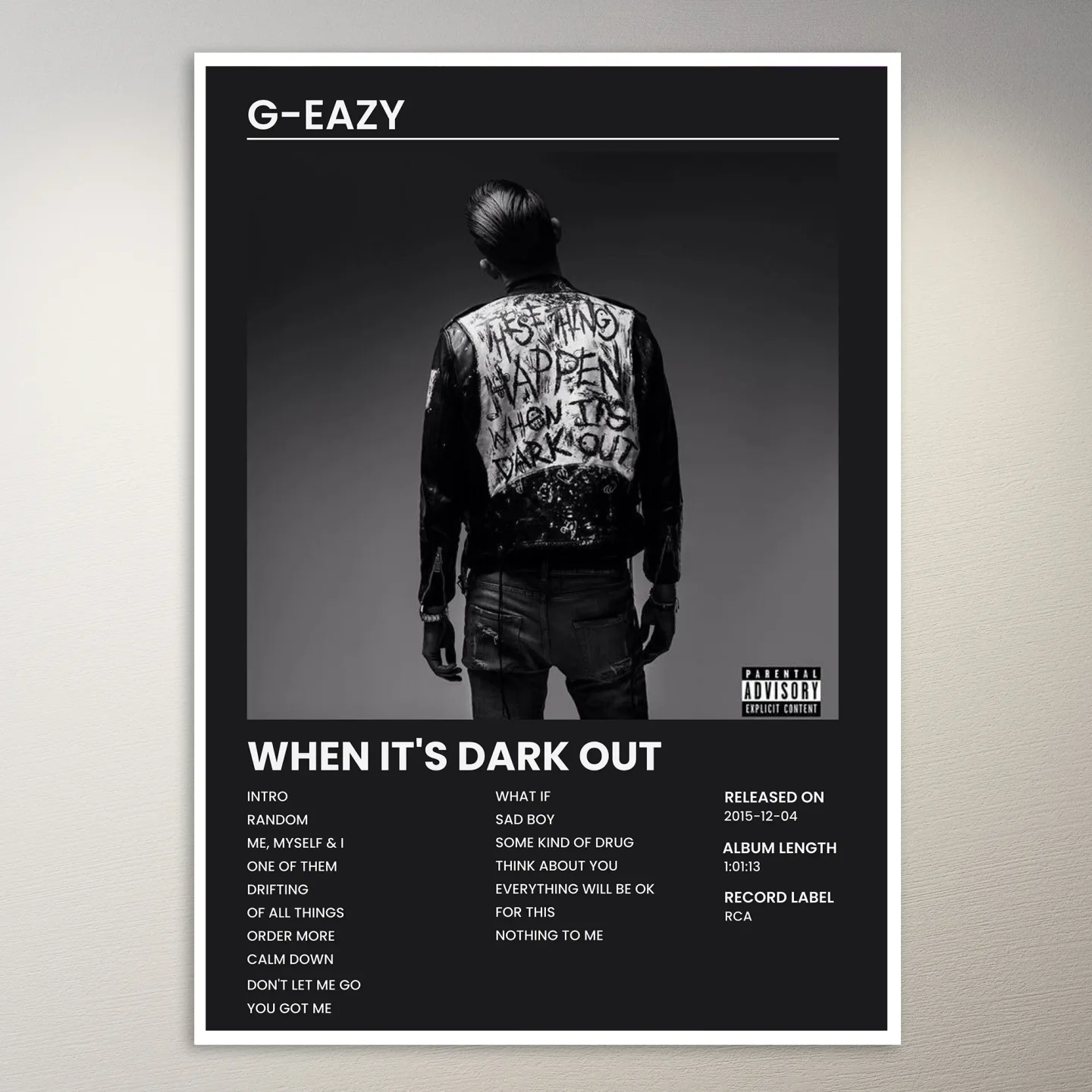 G-Eazy Poster