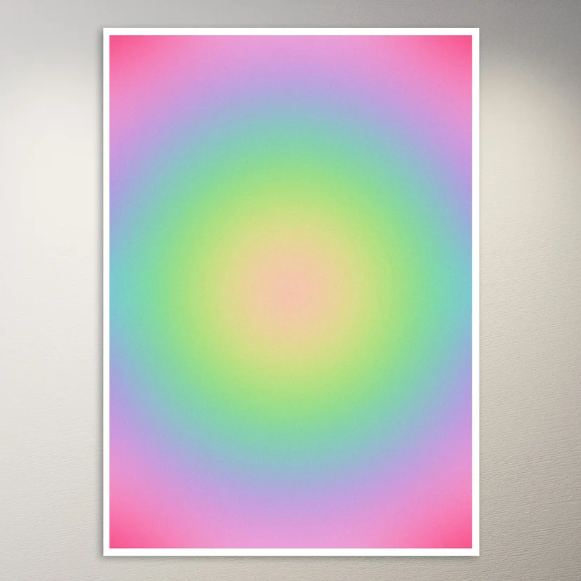 Aura & Positvity Poster | Aesthetic Poster