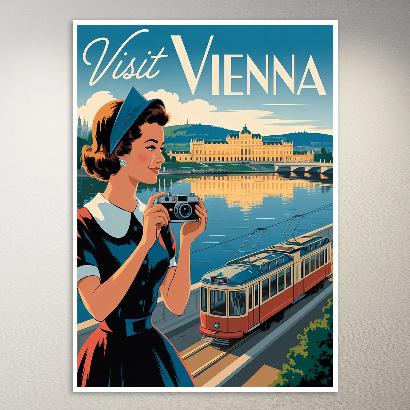 Vienna Travel Poster