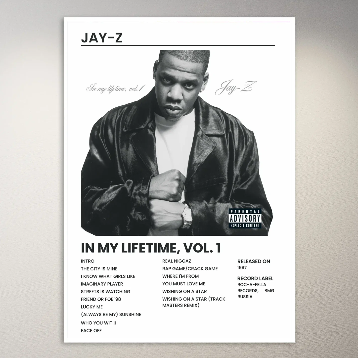 Jay-Z Poster