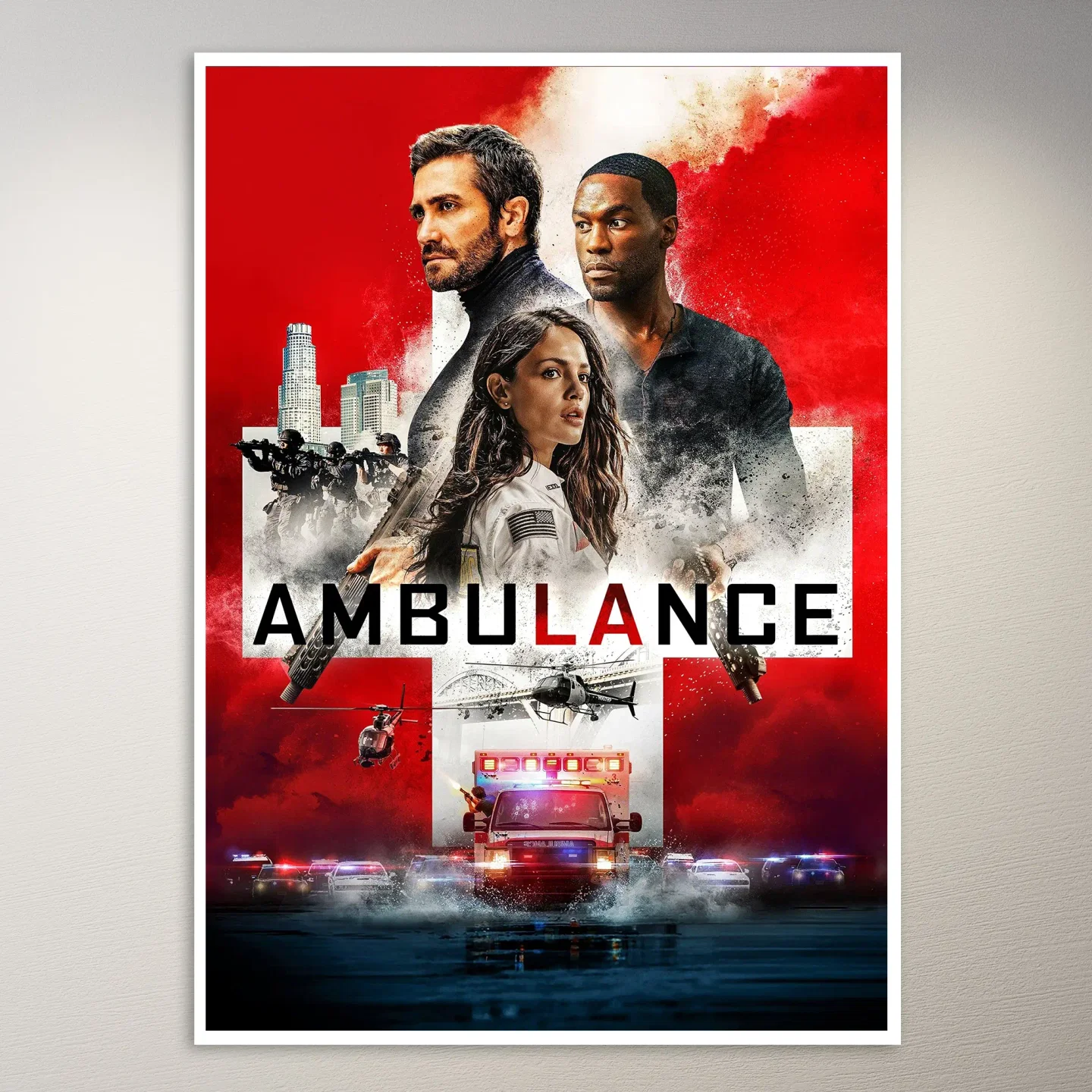 Ambulance Movie Poster