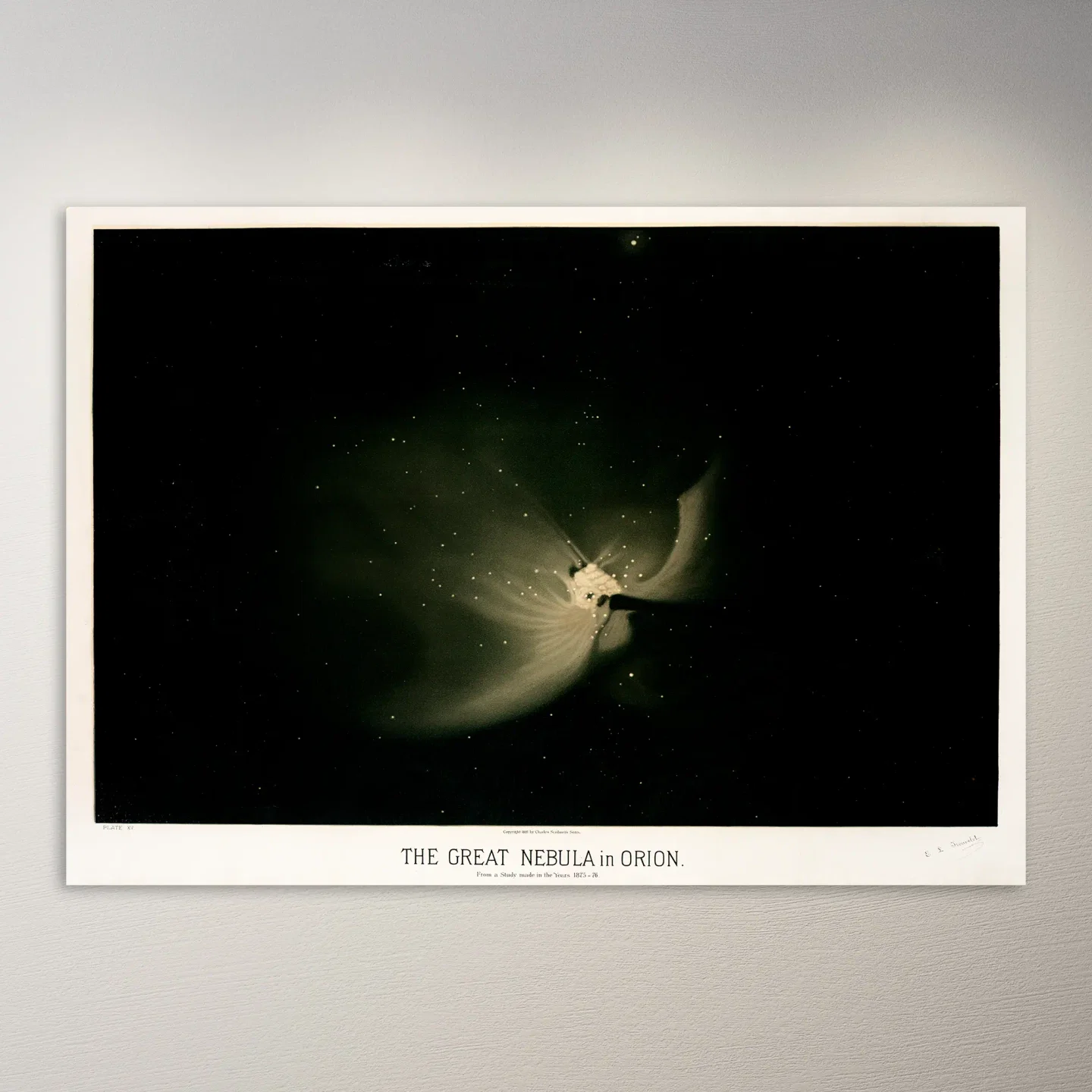 The Great Nebula in Orion Poster