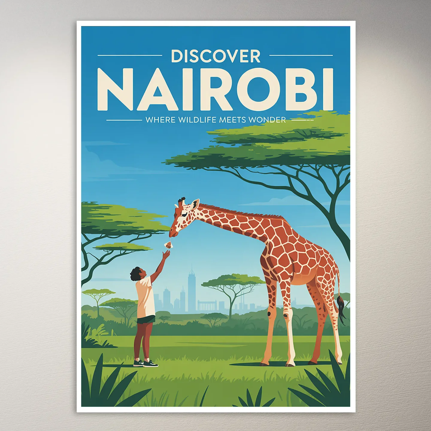 Nairobi Travel Poster