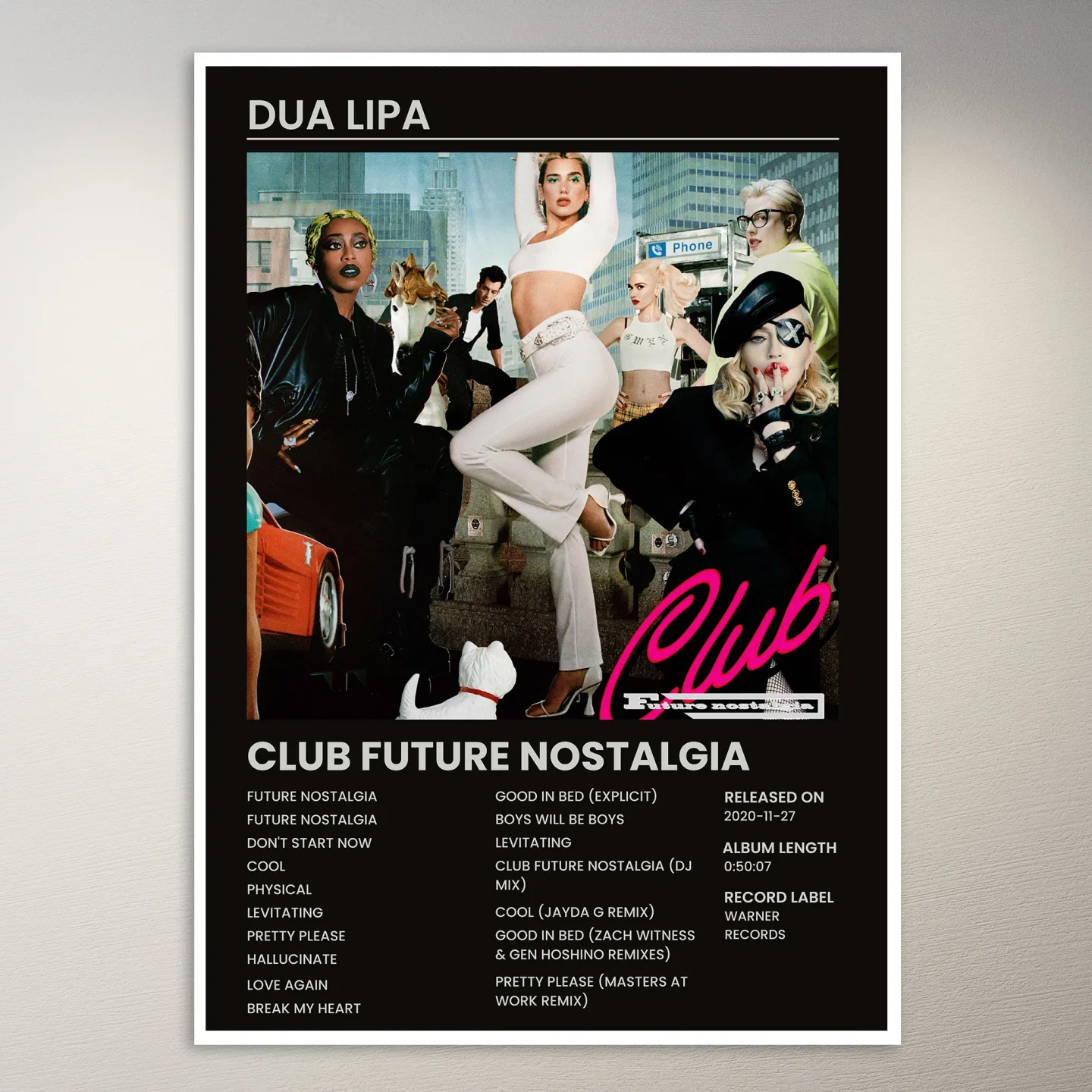 Dua Lipa Poster