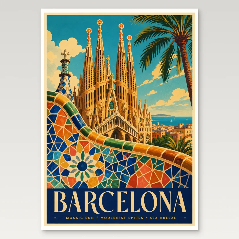 Barcelona Poster