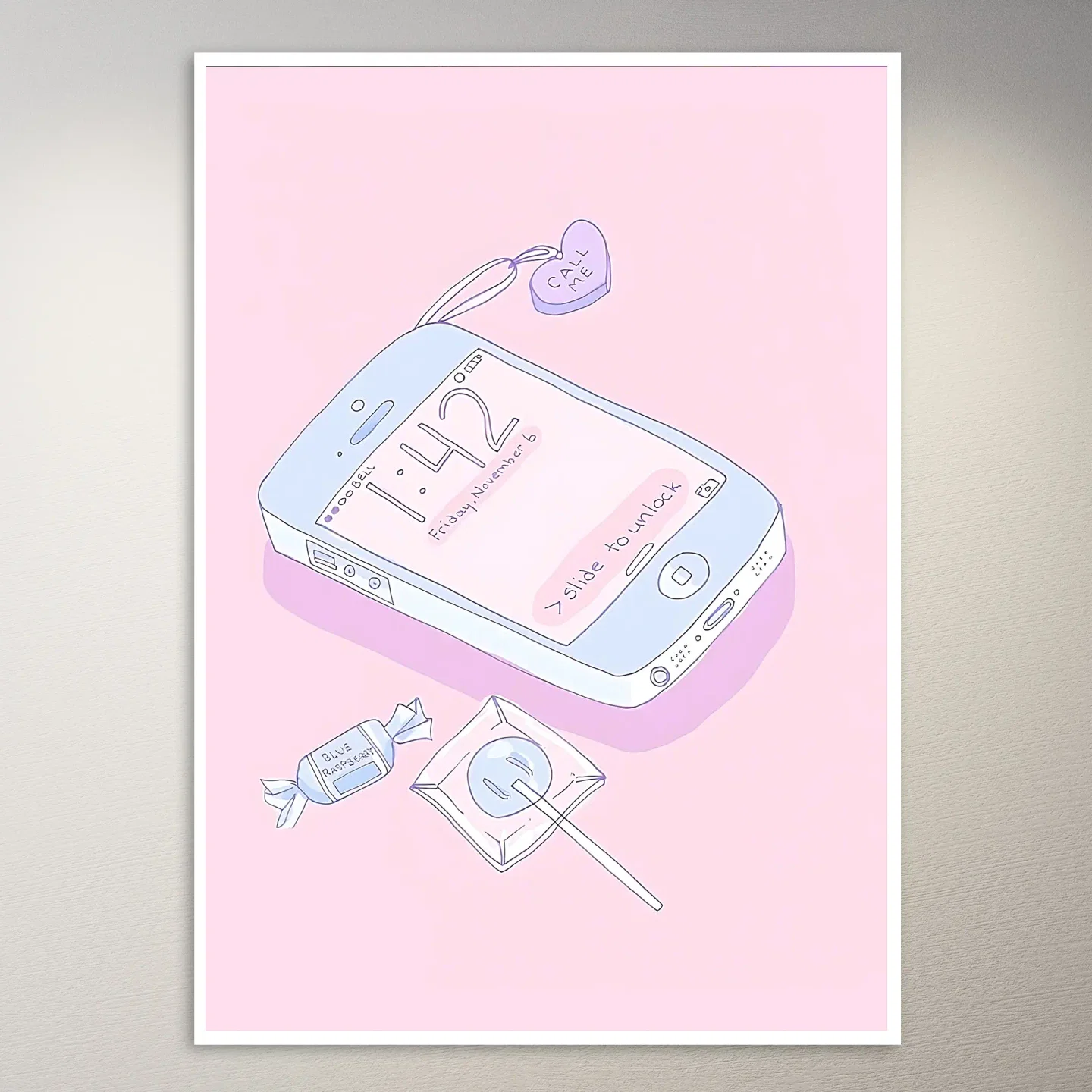 Kawaii Aesthetics Wall Poster