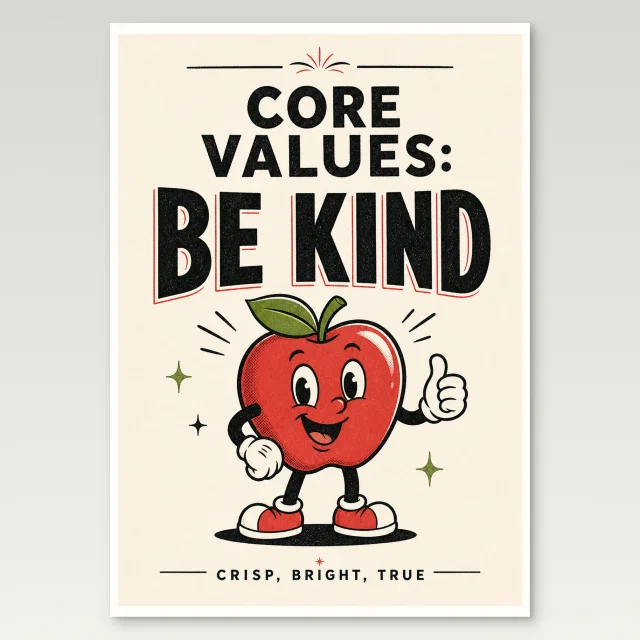 Apple Poster