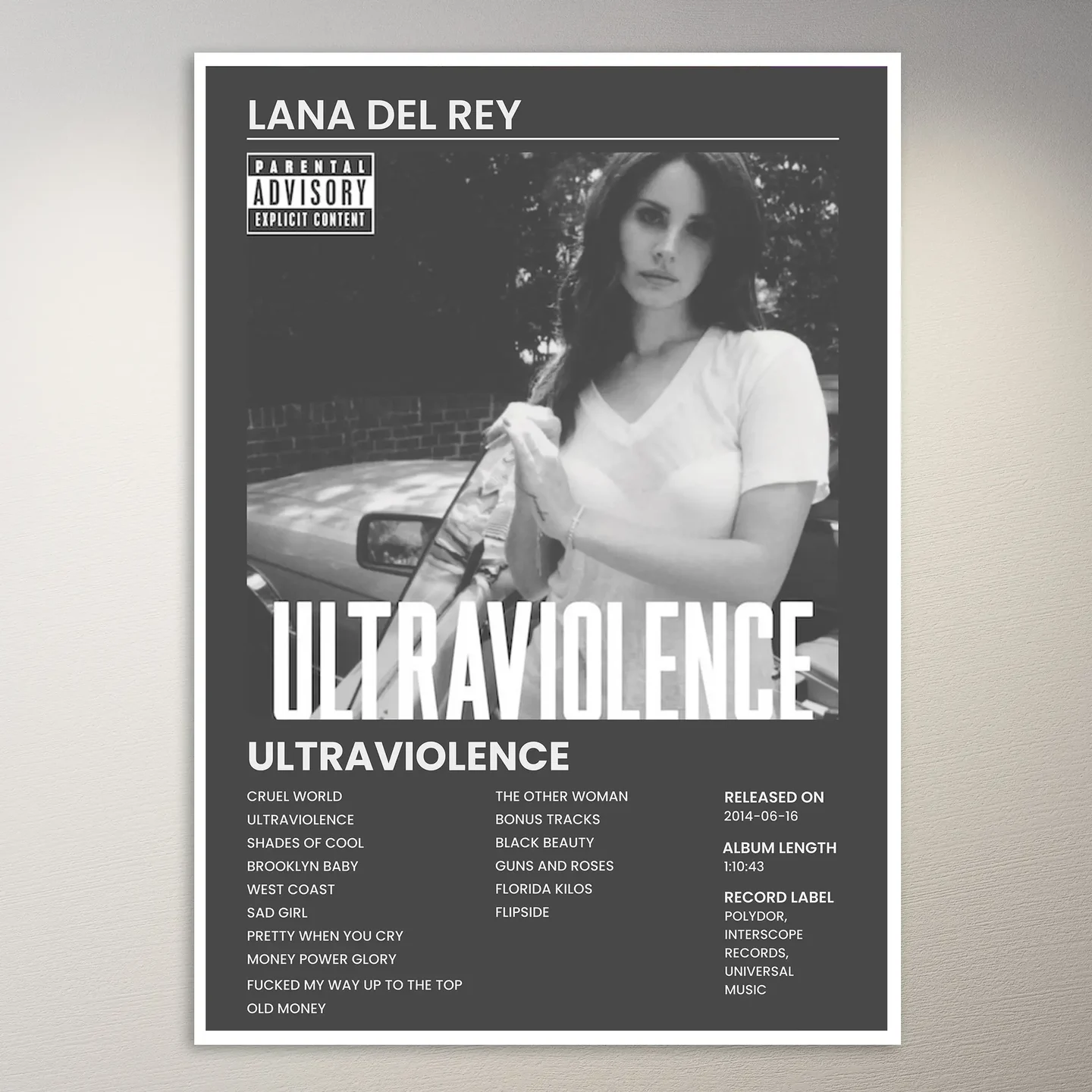 Lana Del Rey Poster