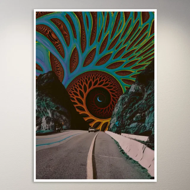 Road to the Psychedelic Eye Poster