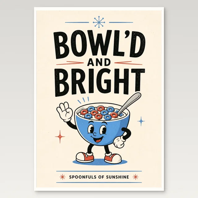 Cereal Poster