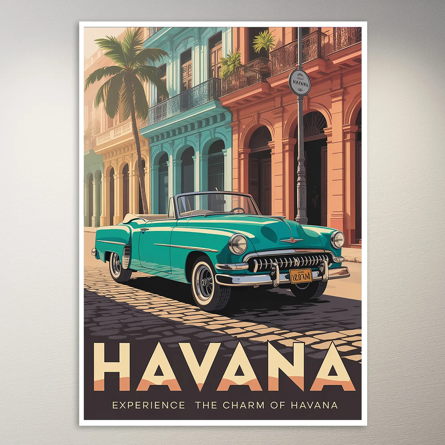 Havana Travel Poster