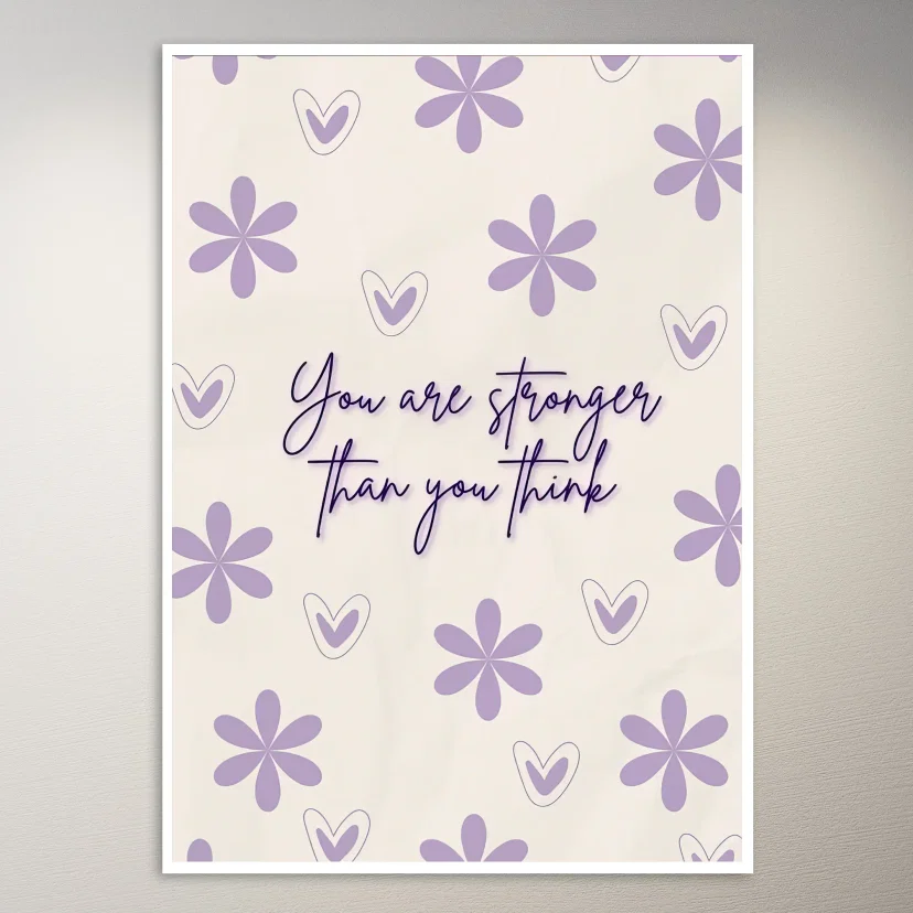You Are Stronger Than You Think Poster