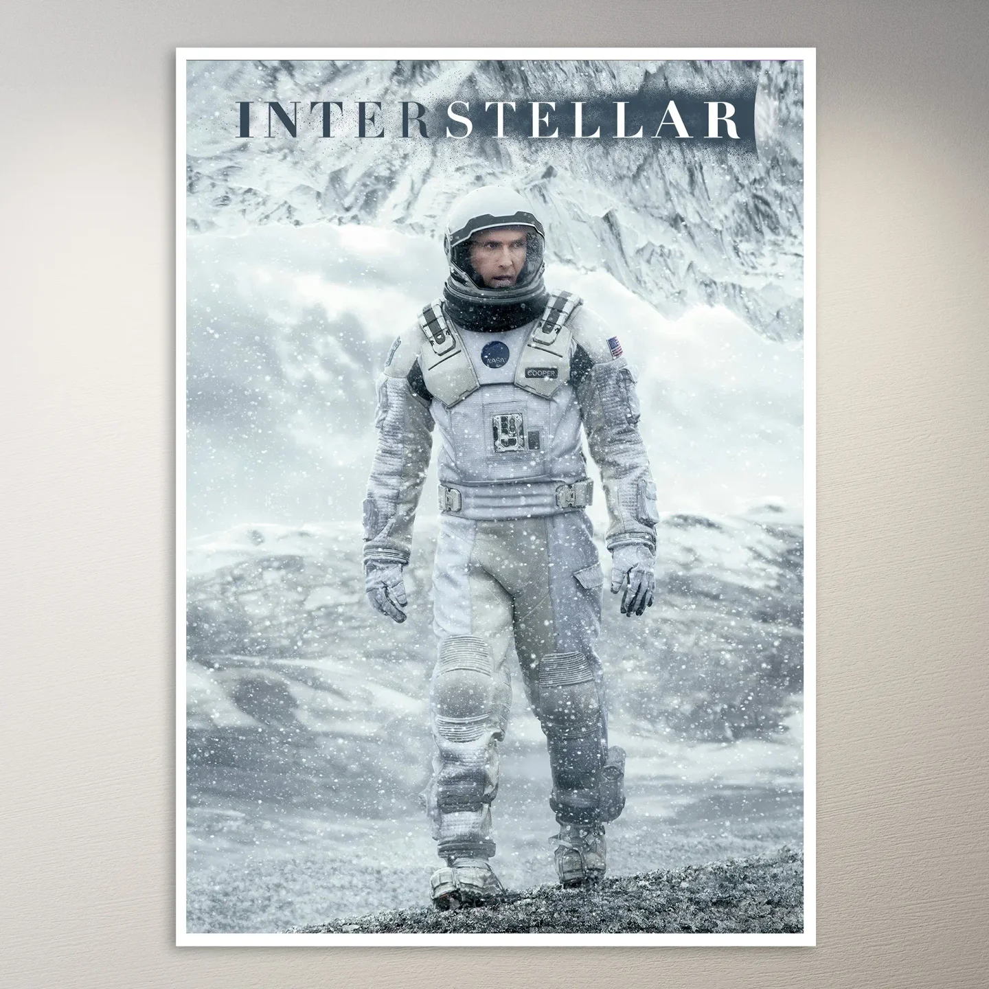 Interstellar Astronaut Suit Poster