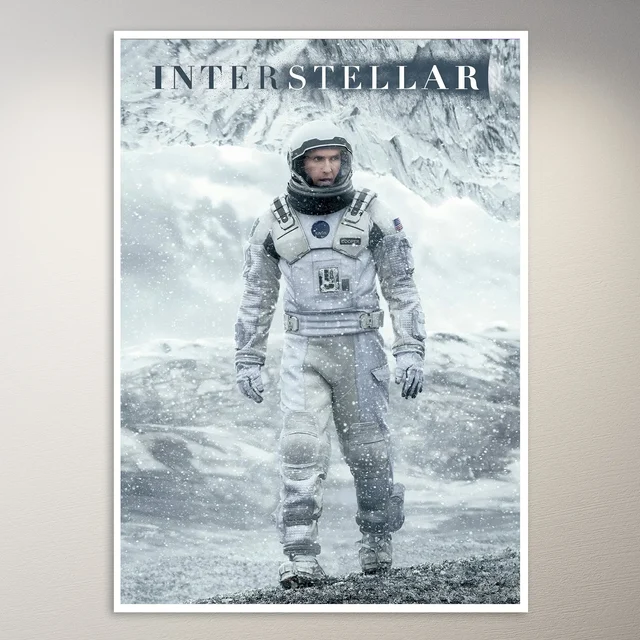 Interstellar Astronaut Suit Poster