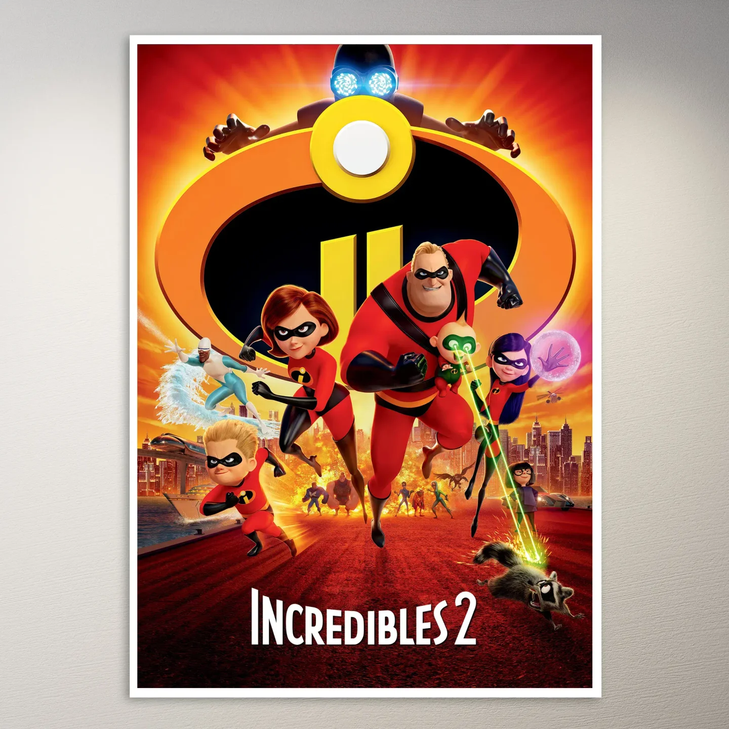 Incredibles 2 Family Poster