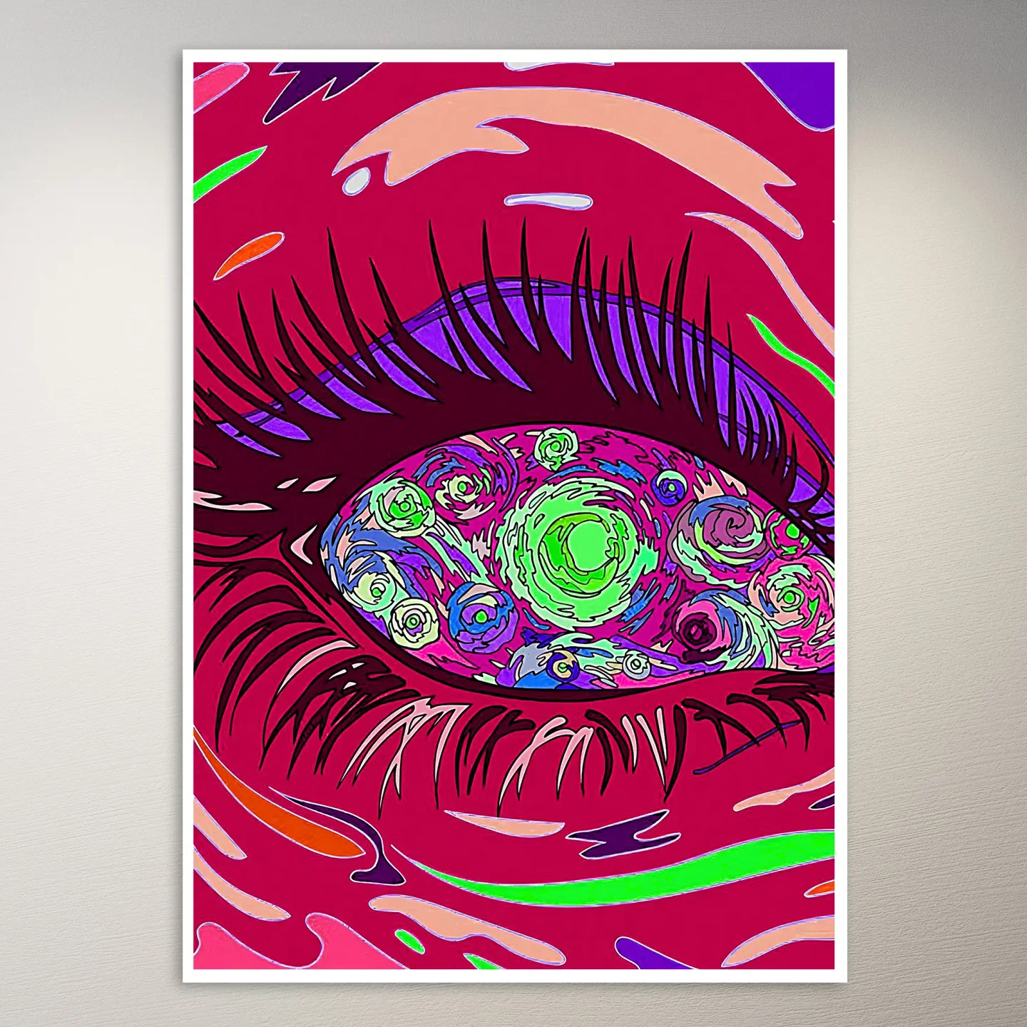 Trippy Art Poster