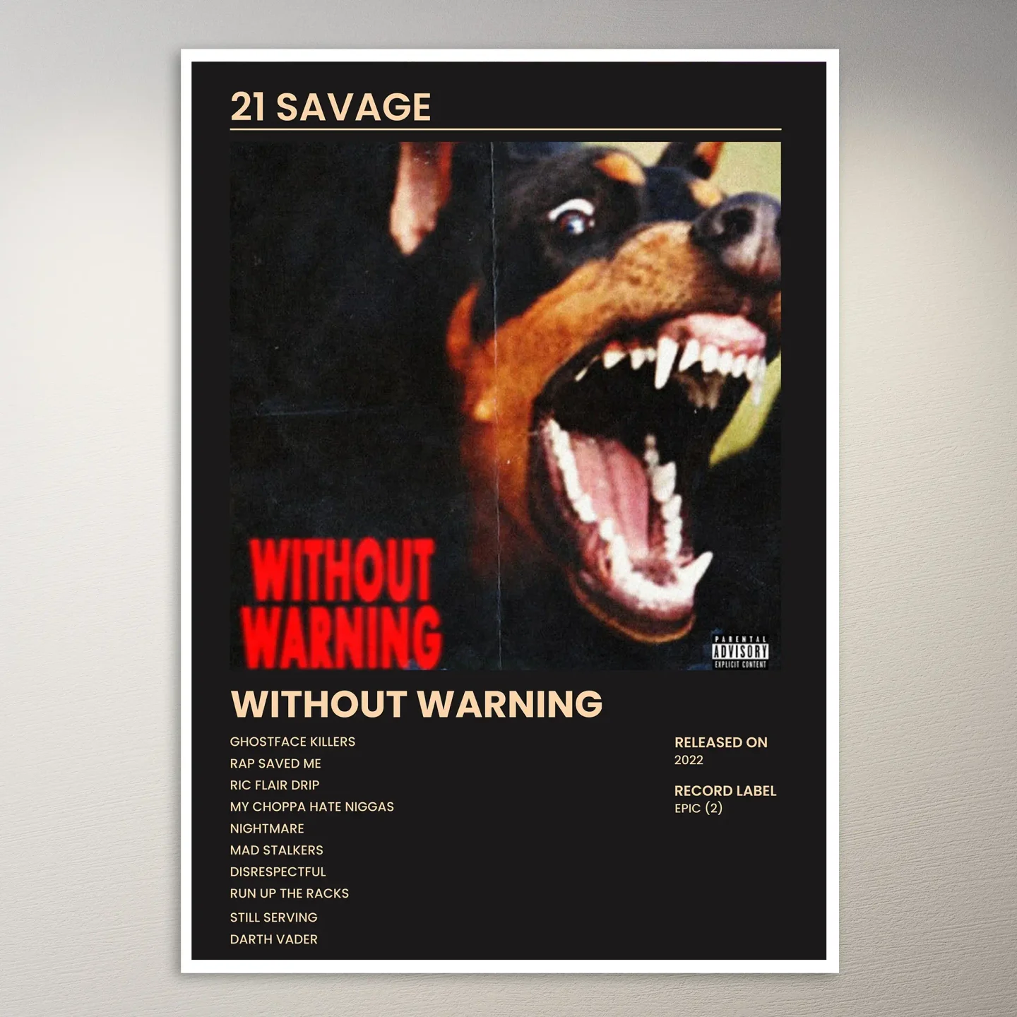 21 Savage Poster