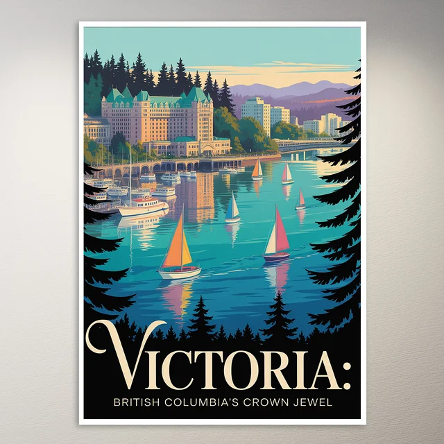 Victoria Travel Poster