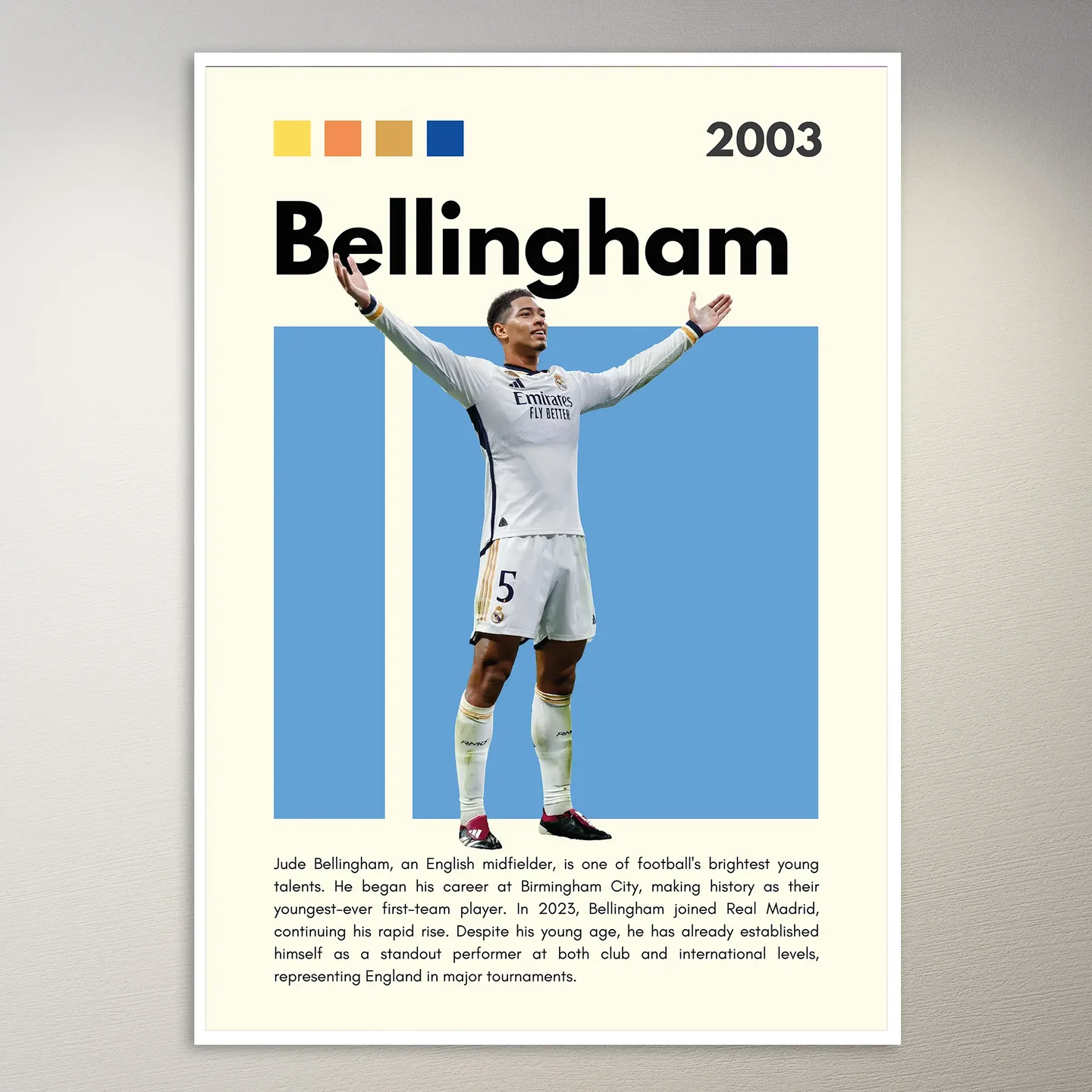 Jude Bellingham 2023 Poster