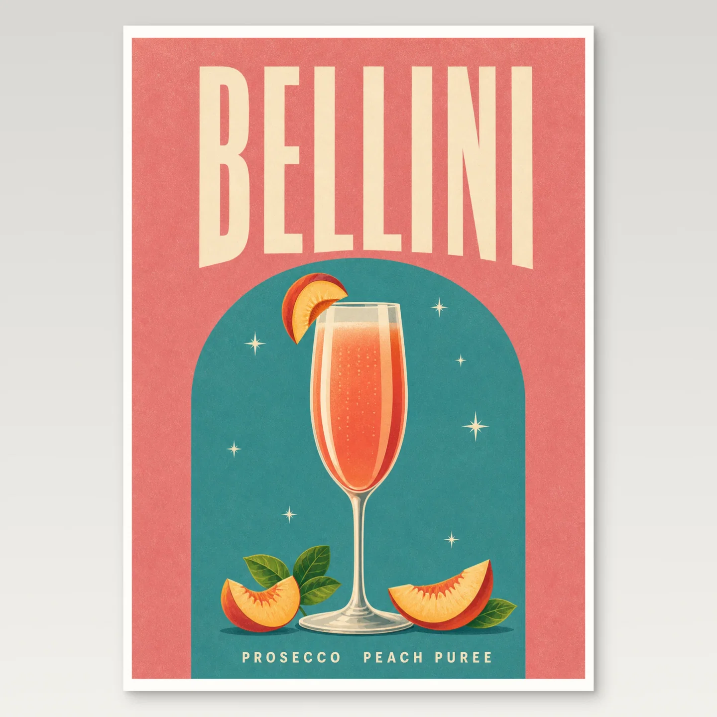 Bellini Poster mockup
