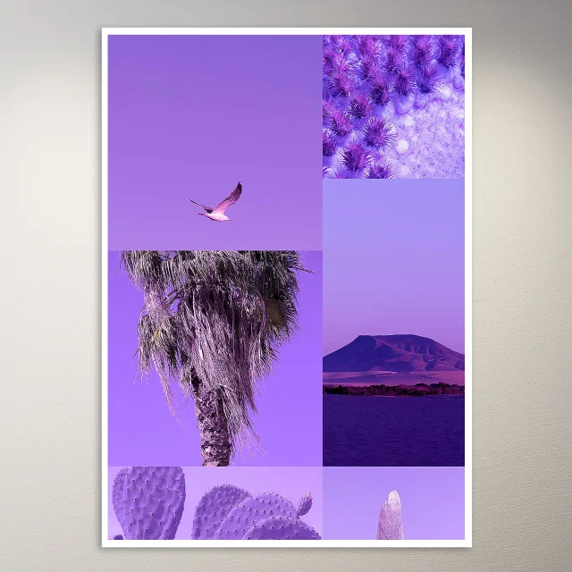 Random Aesthetics Wall Poster