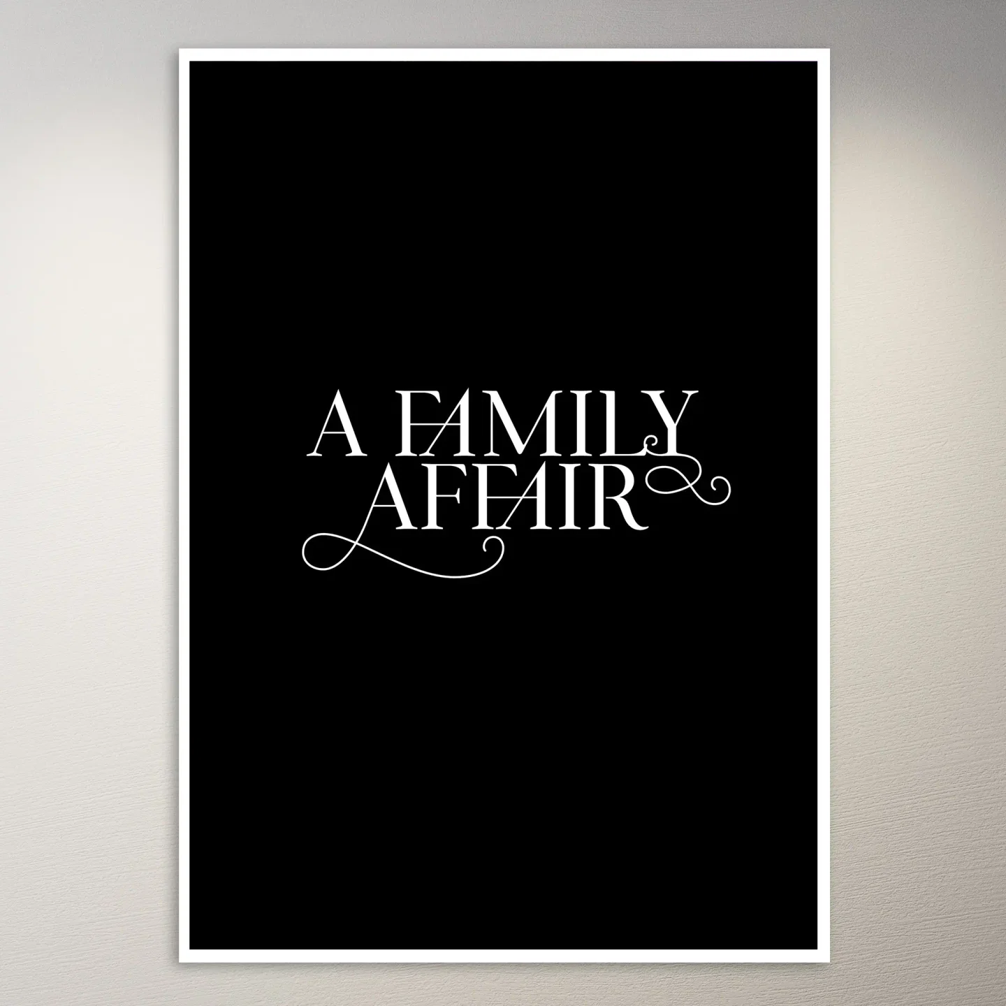 A Family Affair Poster