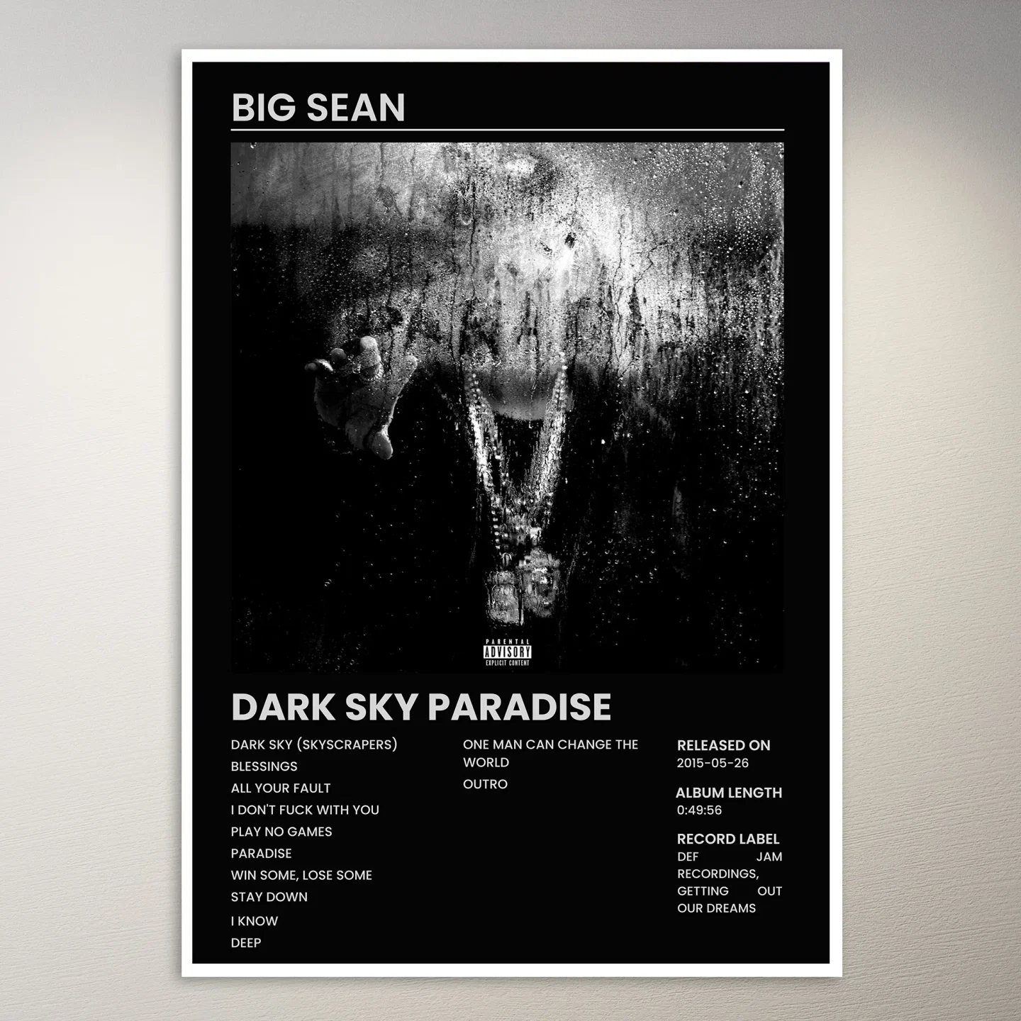 Big Sean Poster