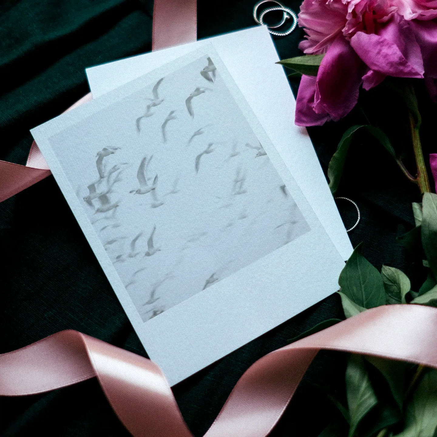 White Prints Set of 12