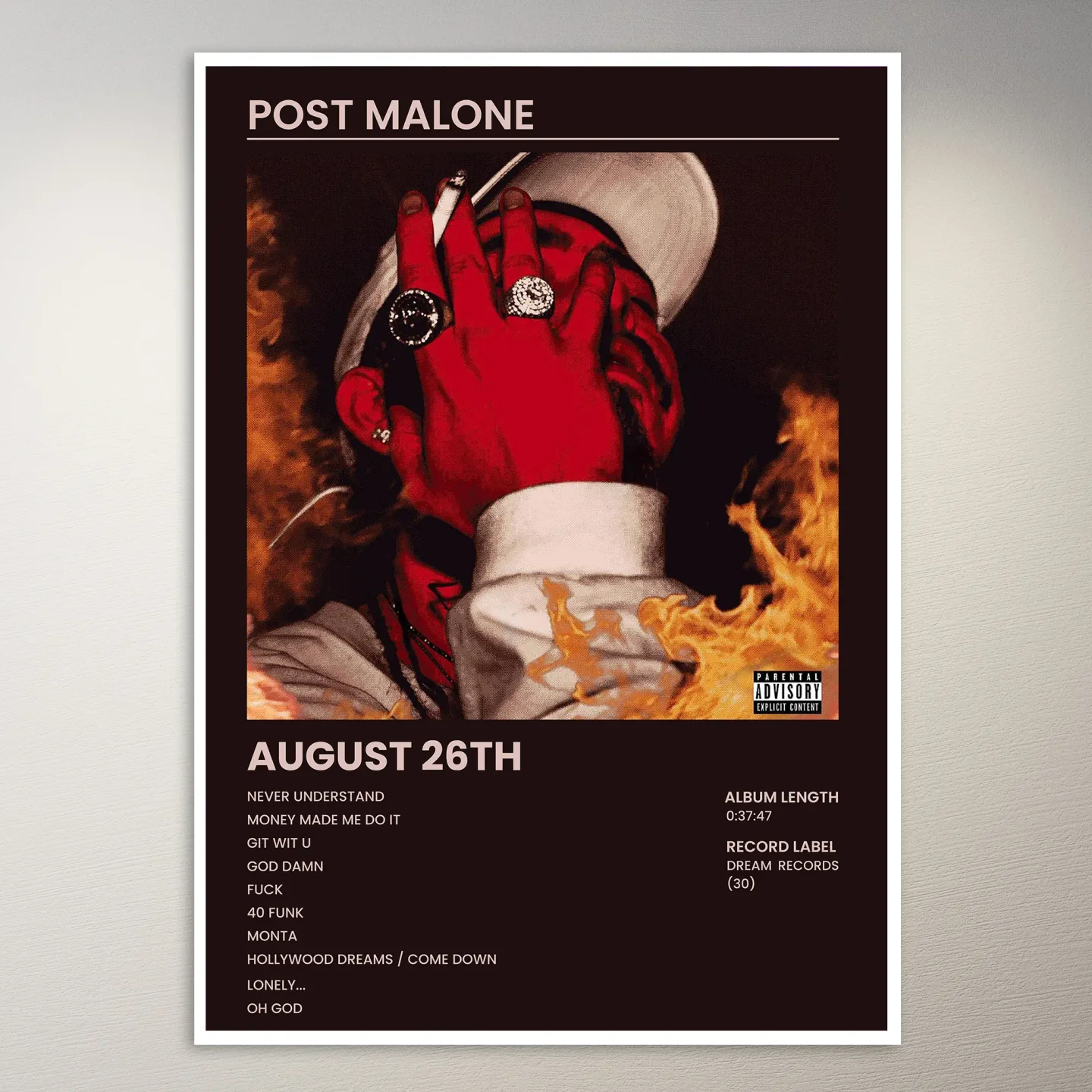 Post Malone Poster