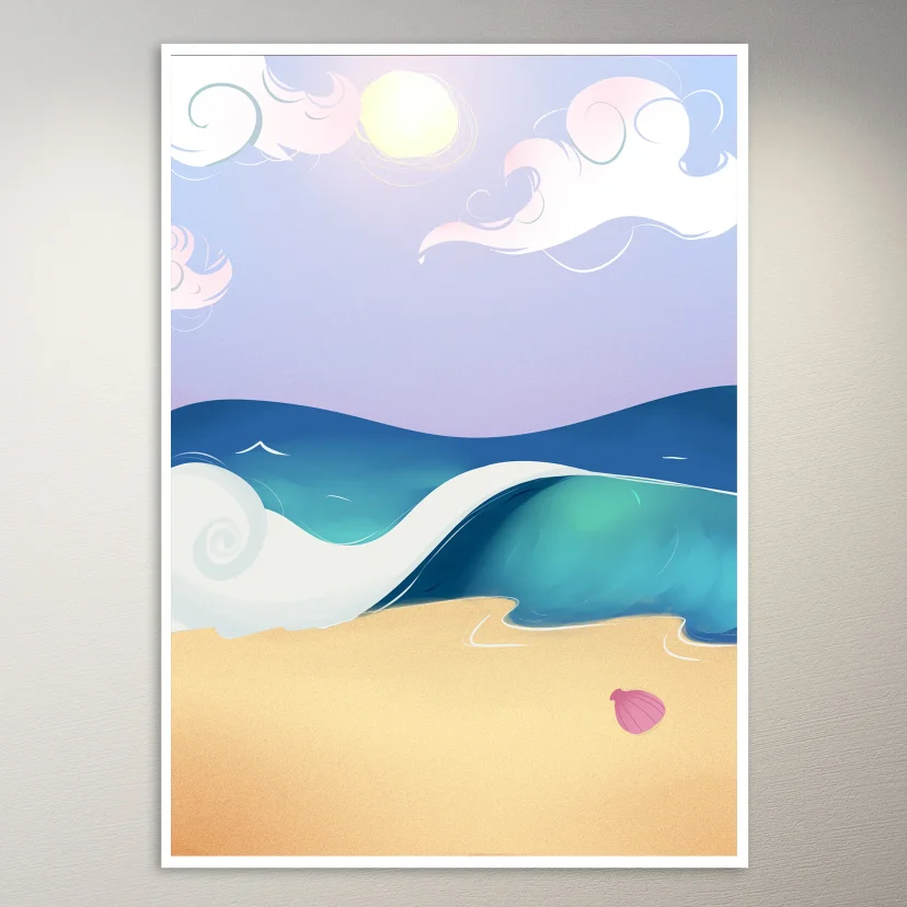 Aesthetic Painting Poster