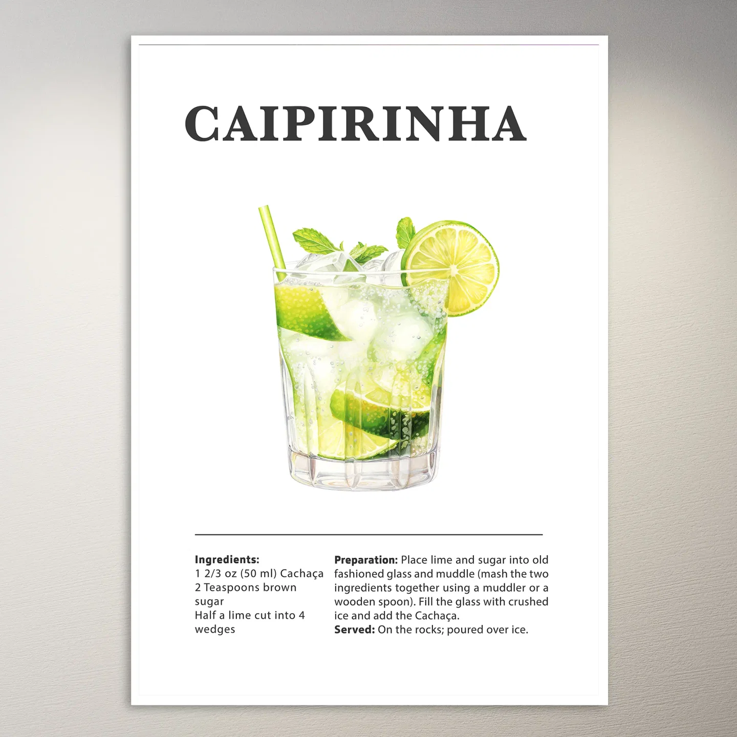 Caipirinha Poster