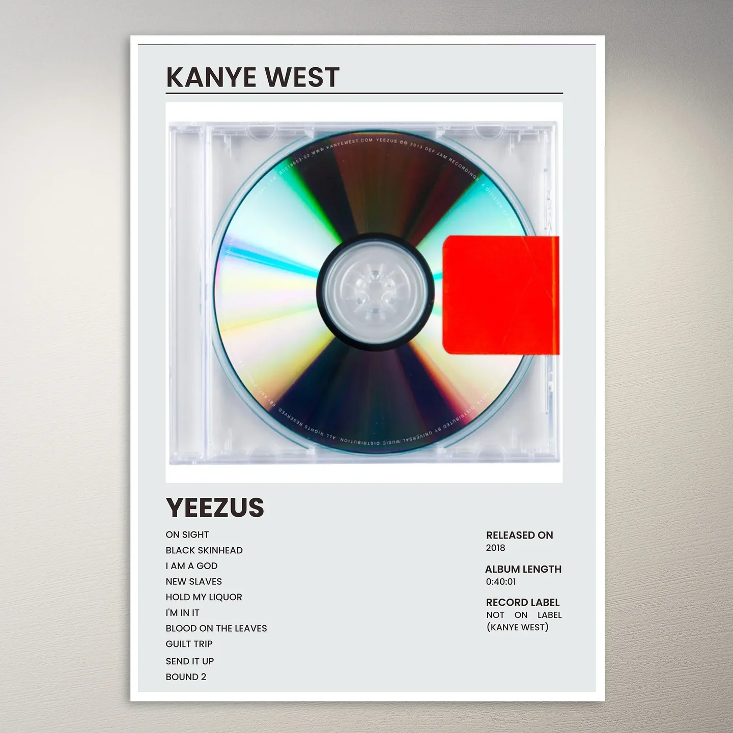 Kanye West Poster