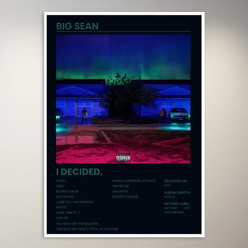 Big Sean Poster