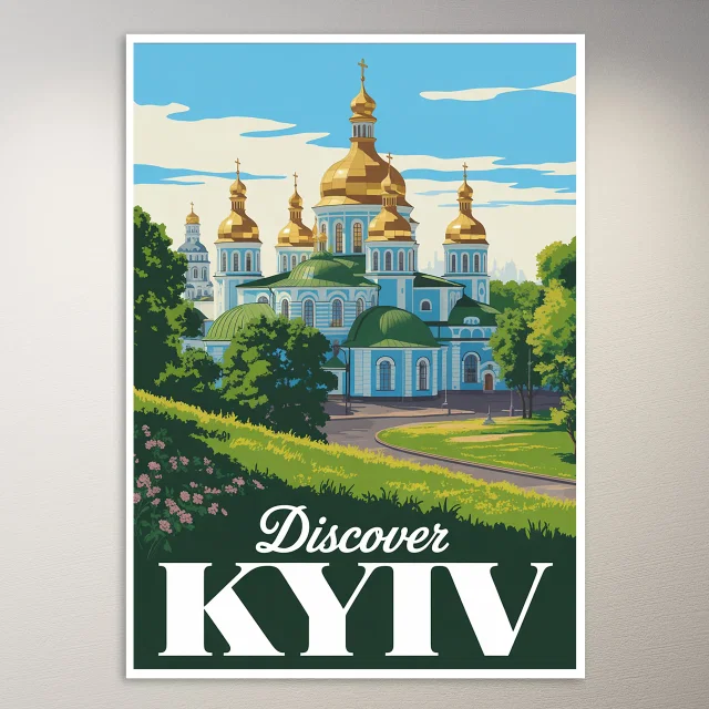 Kyiv Travel Poster
