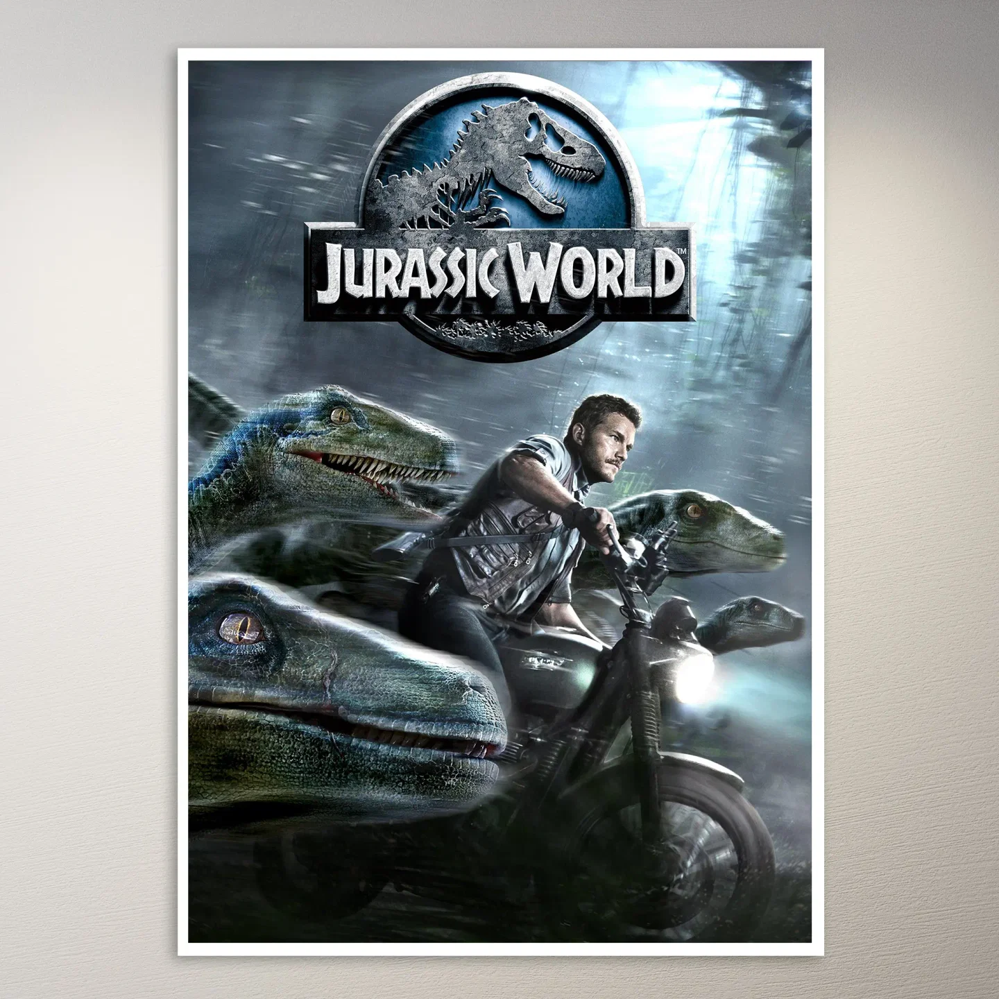Jurassic World Chase Scene Poster