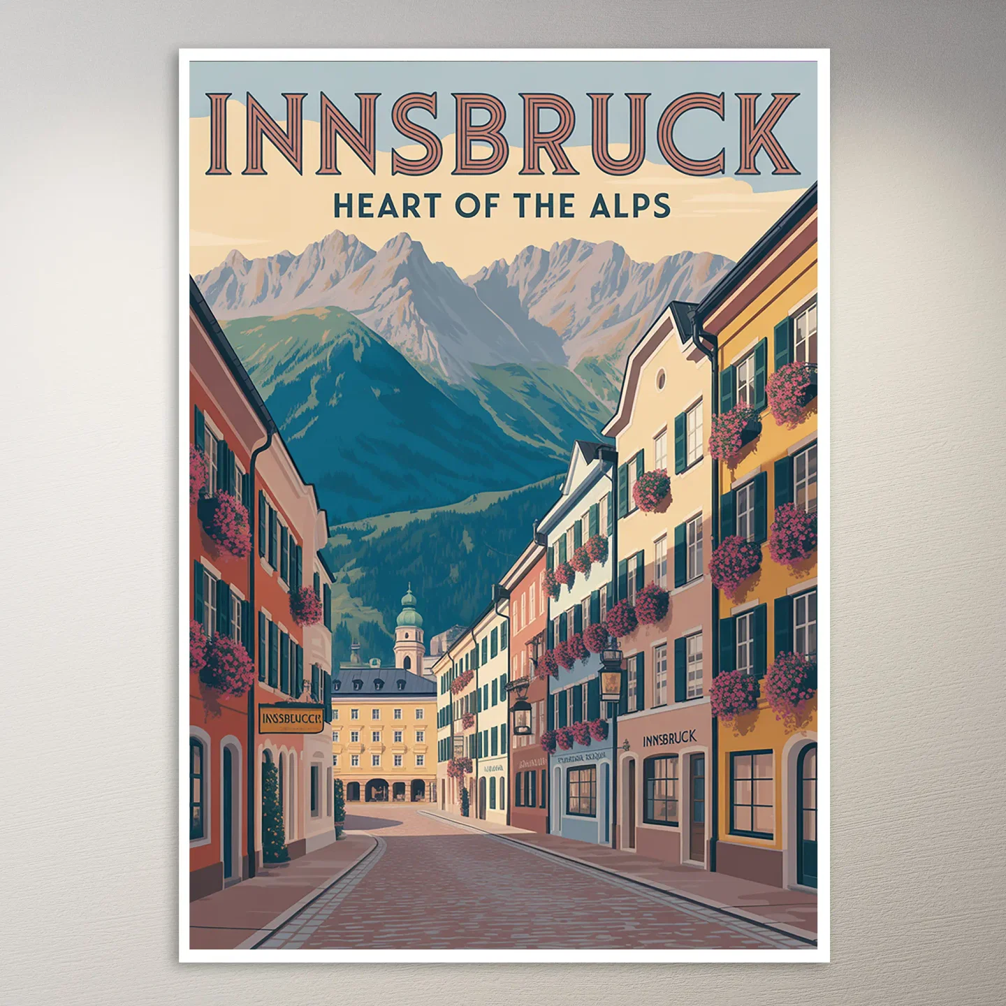 Innsbruck Travel Poster