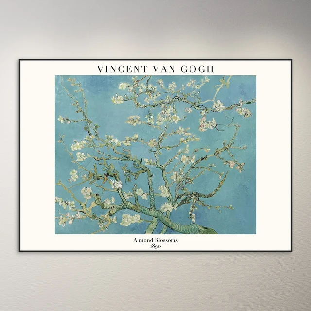 Vincent van Gogh Almond Blossoms Poster
