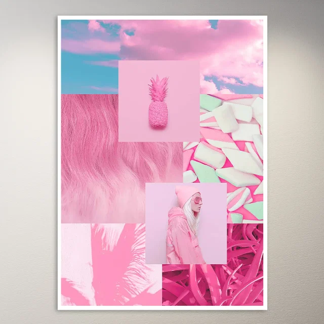 Random Aesthetics Wall Poster