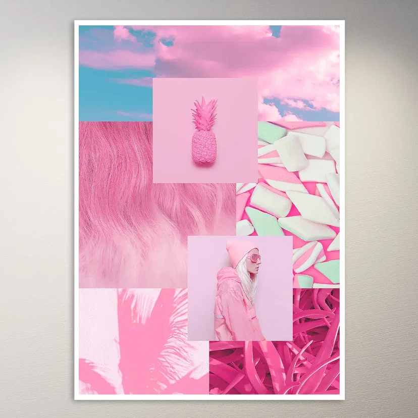 Random Aesthetics Wall Poster