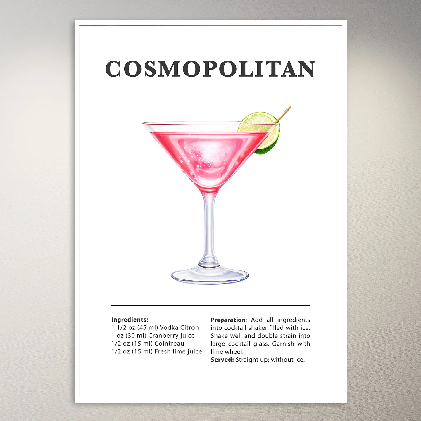 Cosmopolitan Poster