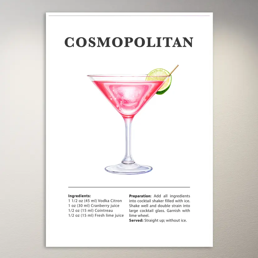 Cosmopolitan Poster