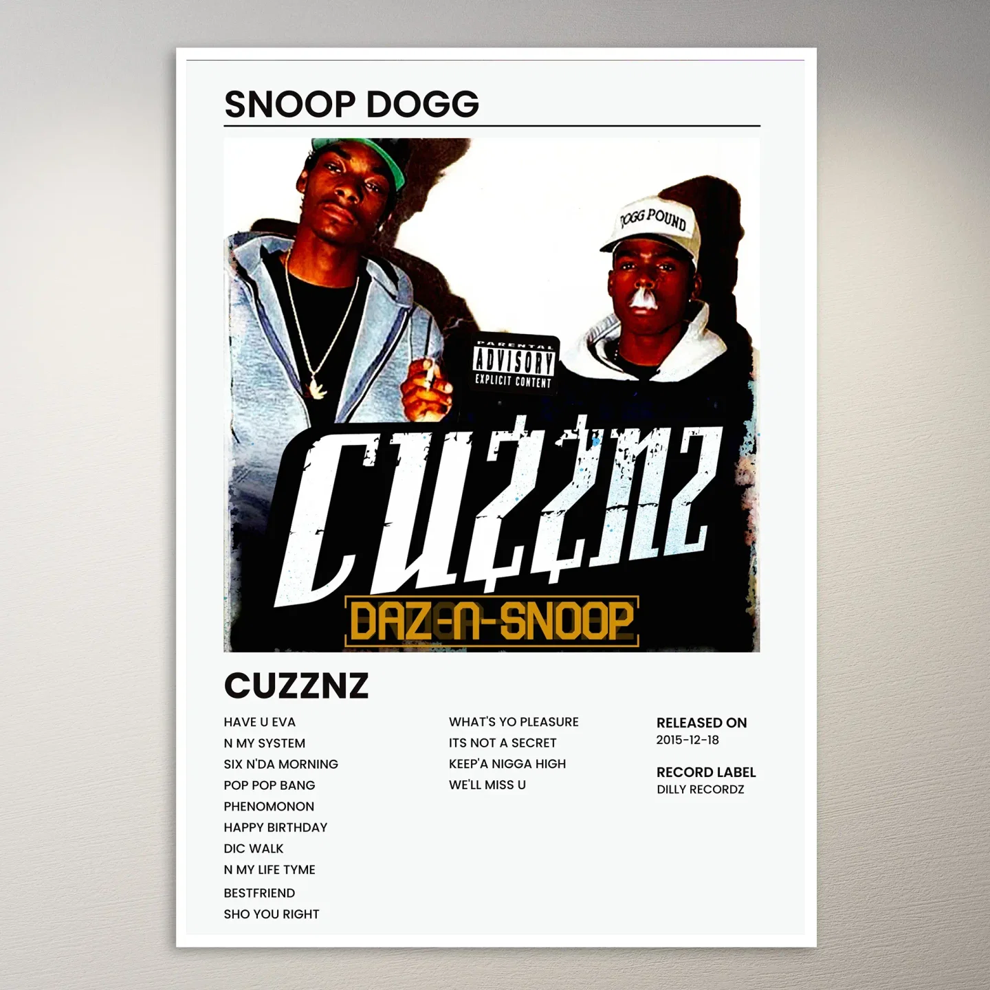 Snoop Dogg Poster