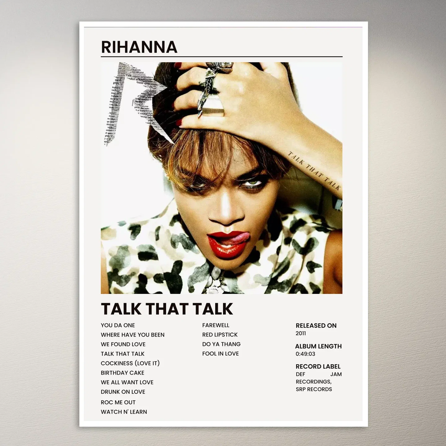 Rihanna Poster
